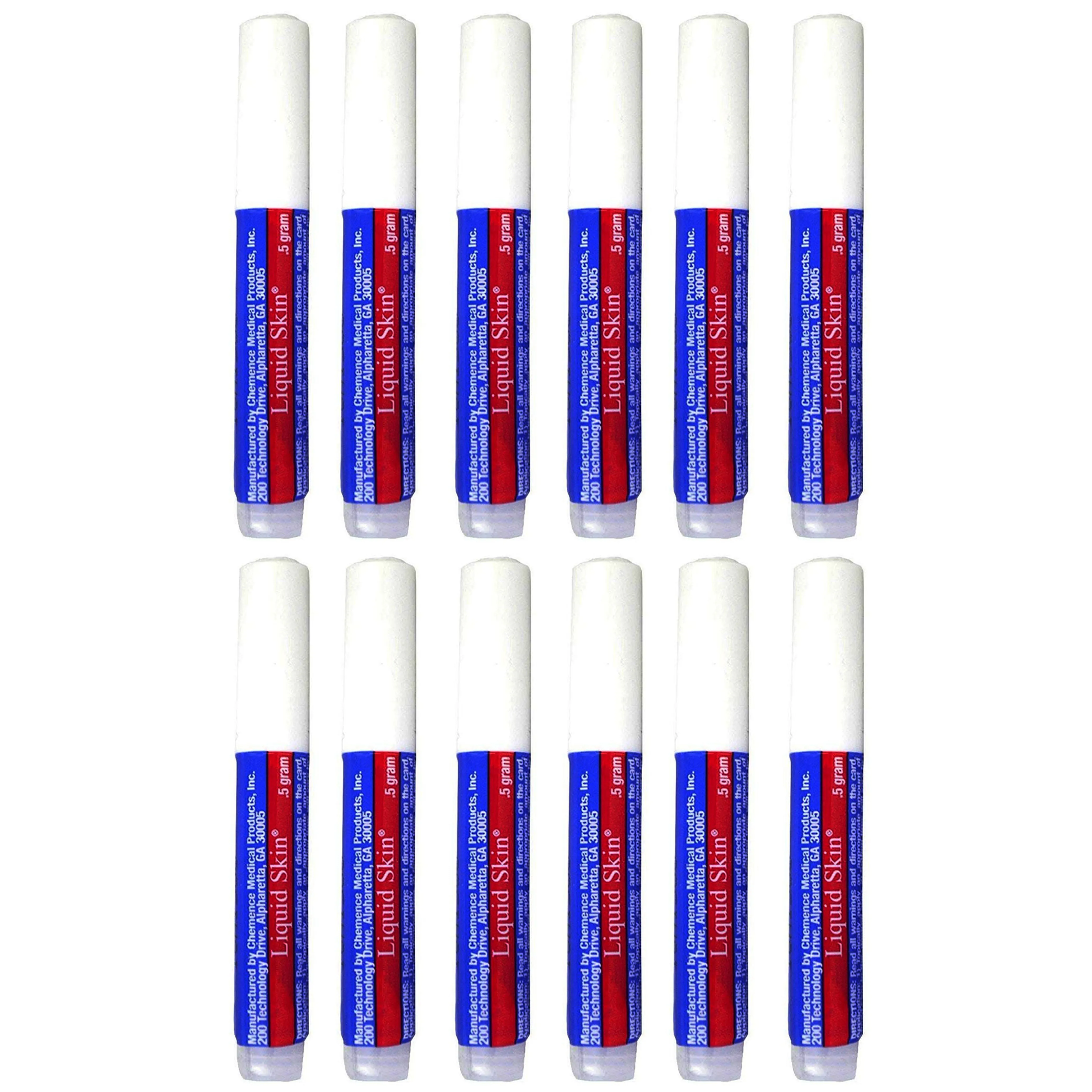 12 Pc Liquid Bandage Skin Seal Stop Bleeding Protect Cuts Waterproof First Aid