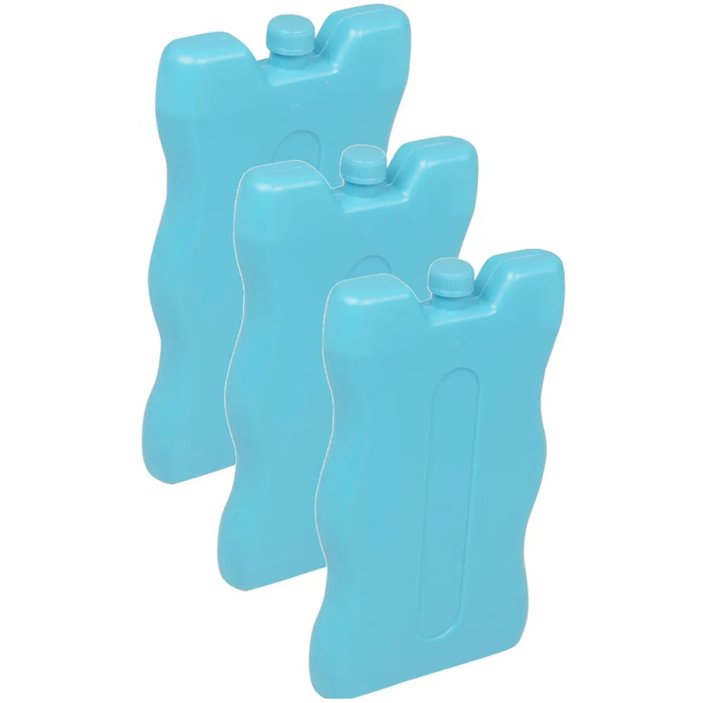 3 Freeze Pack Ice Cooler Reusable Lunch Box Cold Pain Relief Sprains Sports
