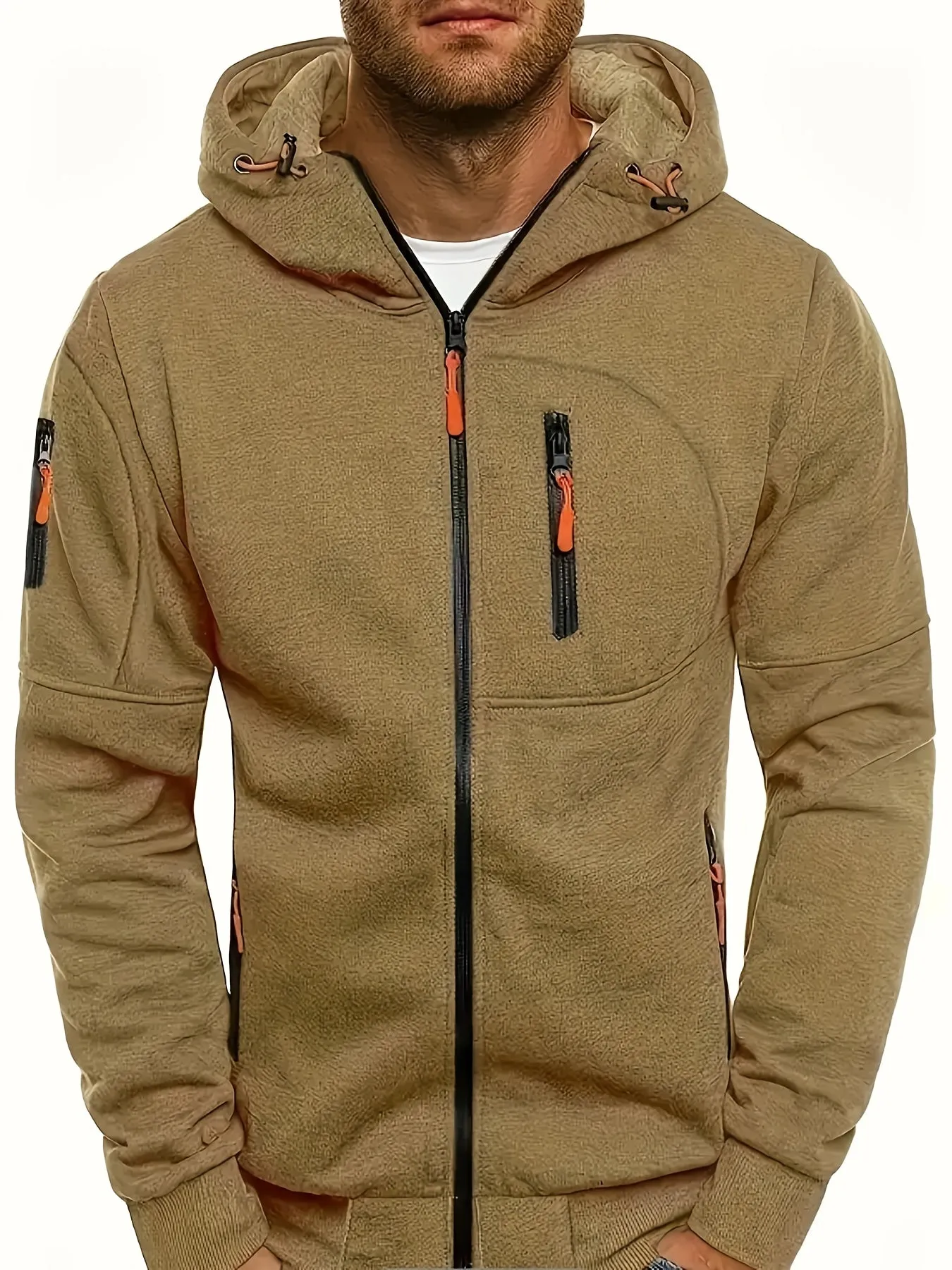 Dominic  Technical Zip-Up Hoodie