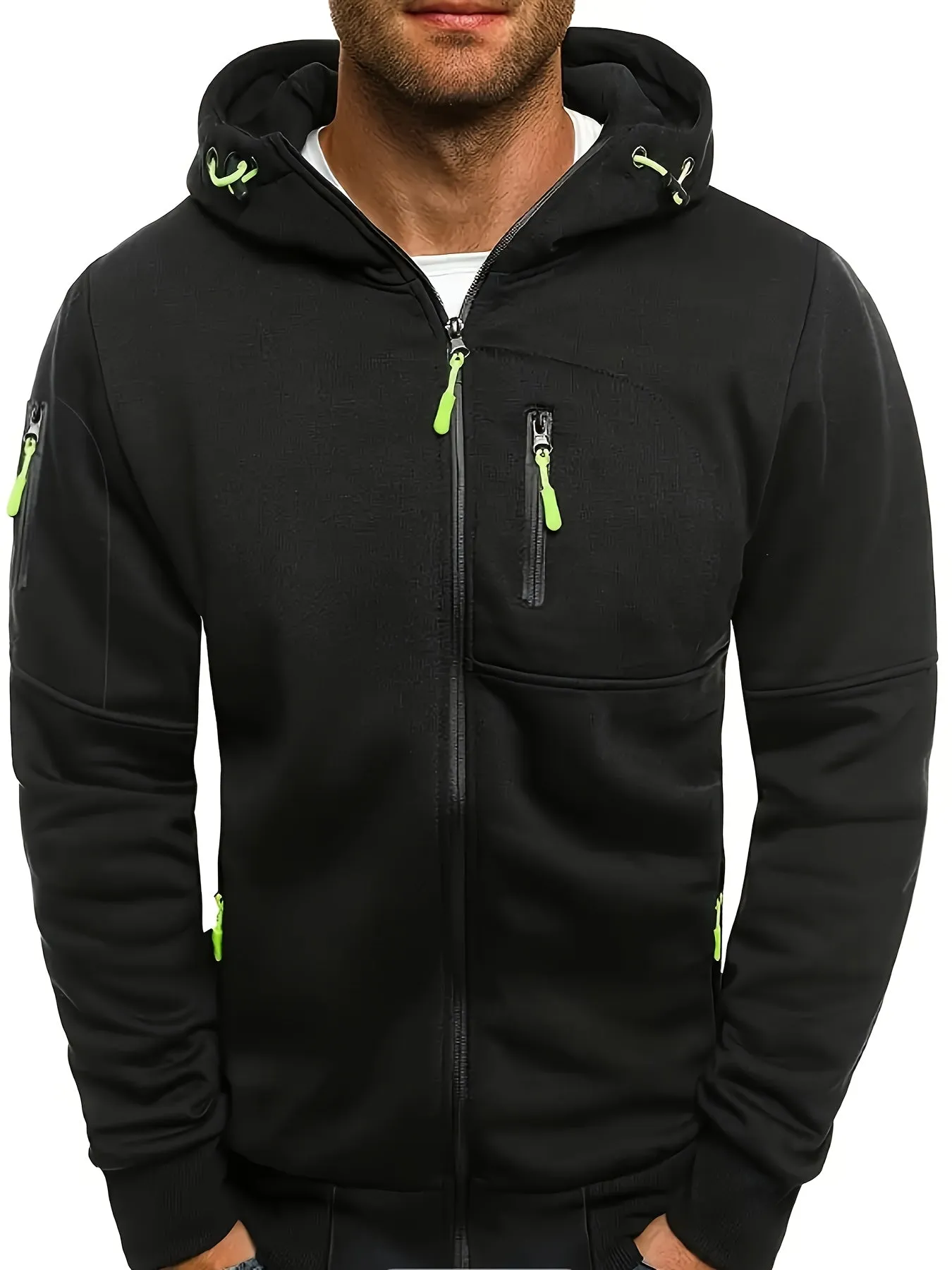 Dominic  Technical Zip-Up Hoodie