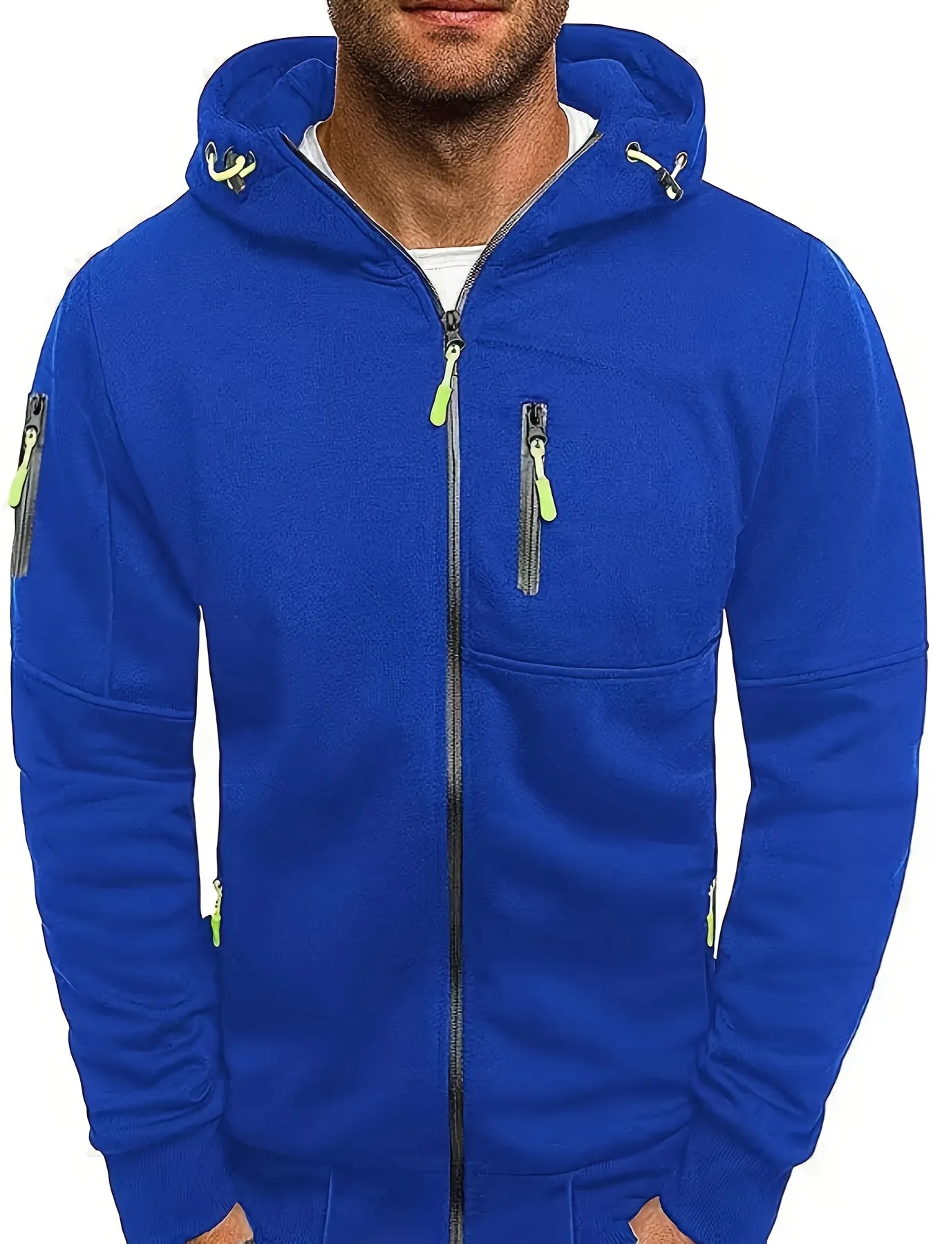 Dominic  Technical Zip-Up Hoodie