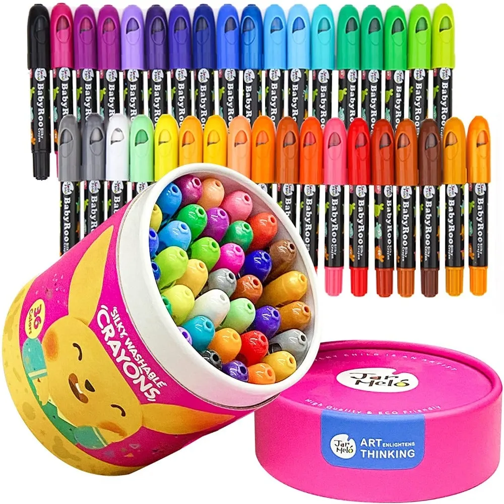 Jar Melo Baby Roo Silky Washable Crayon