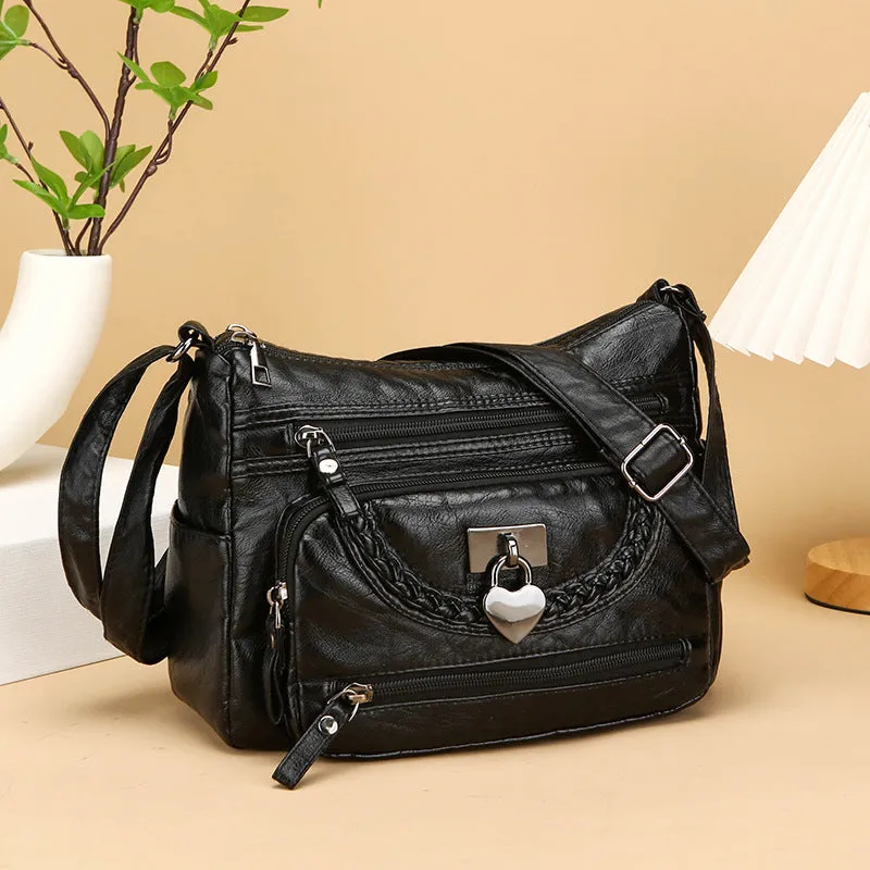 New Mother Bag Simple Fashion Single Shoulder Multi-compartment