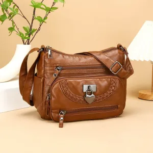 New Mother Bag Simple Fashion Single Shoulder Multi-compartment