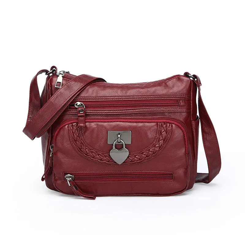 New Mother Bag Simple Fashion Single Shoulder Multi-compartment