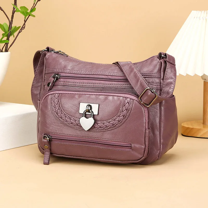 New Mother Bag Simple Fashion Single Shoulder Multi-compartment