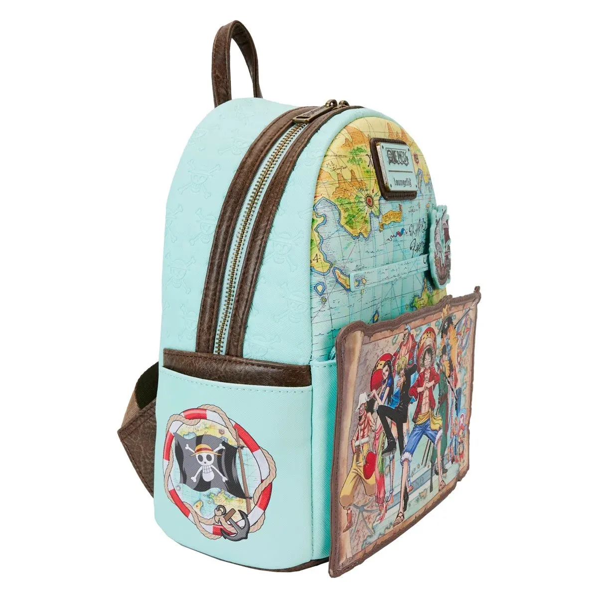 One Piece Luffy Gang Map Mini Backpack (Pre-Order!)