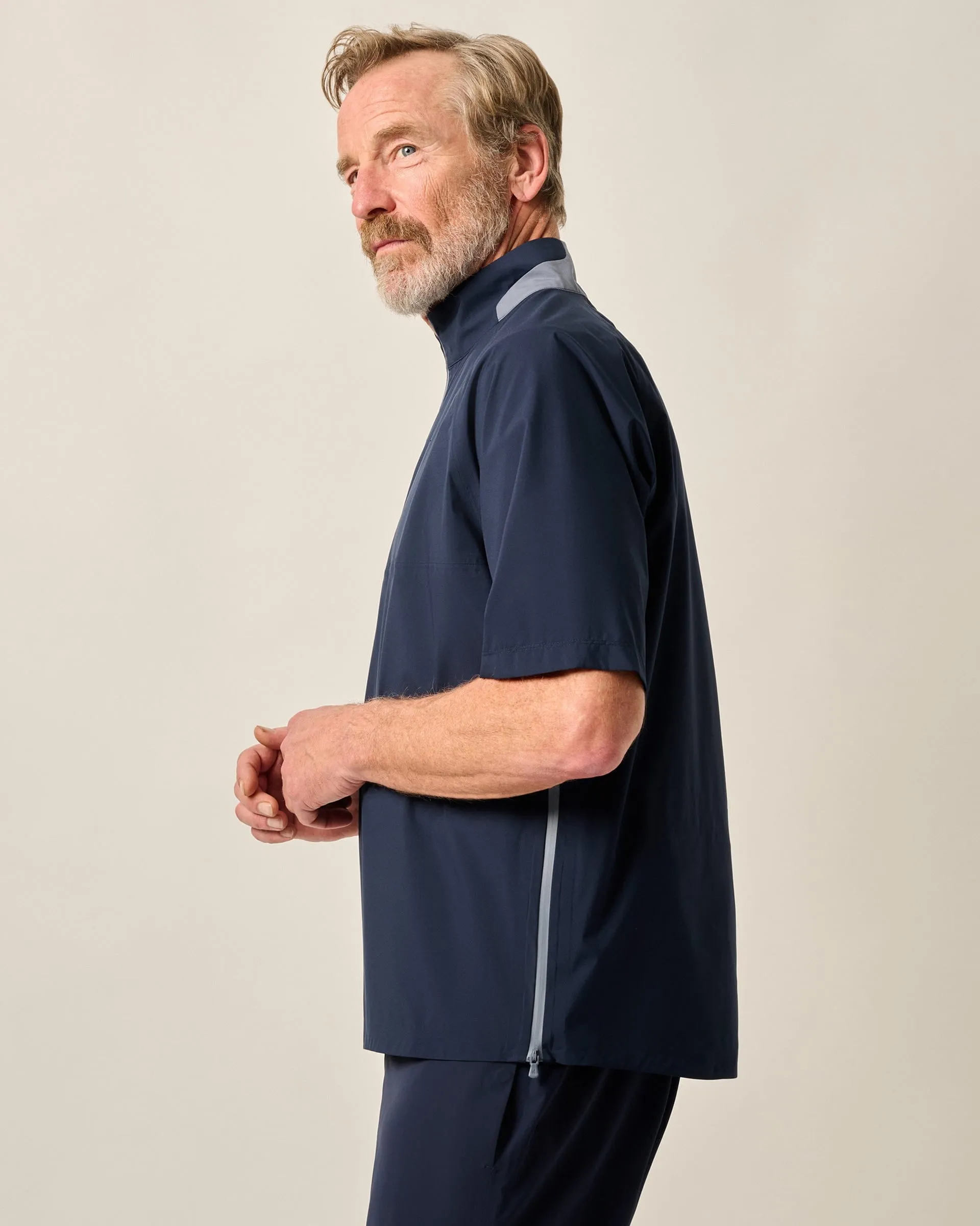 Stealth Stowable Short Sleeve Rain Jacket