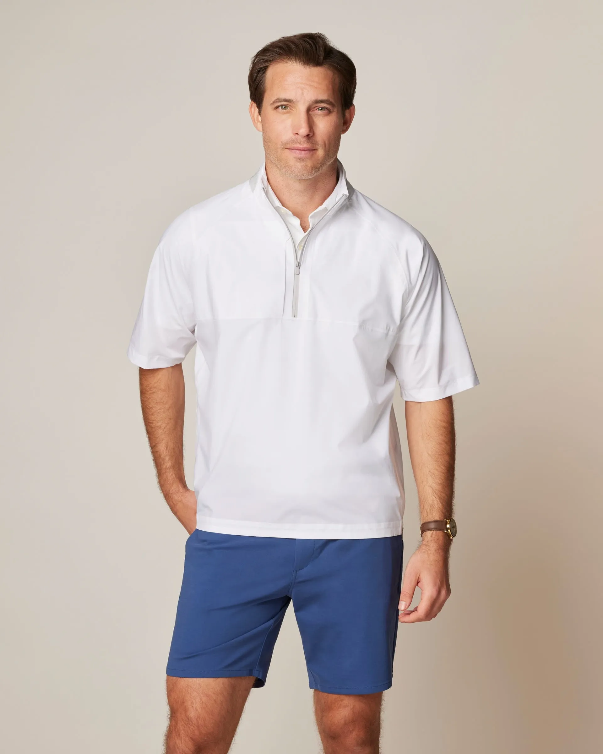 Stealth Stowable Short Sleeve Rain Jacket