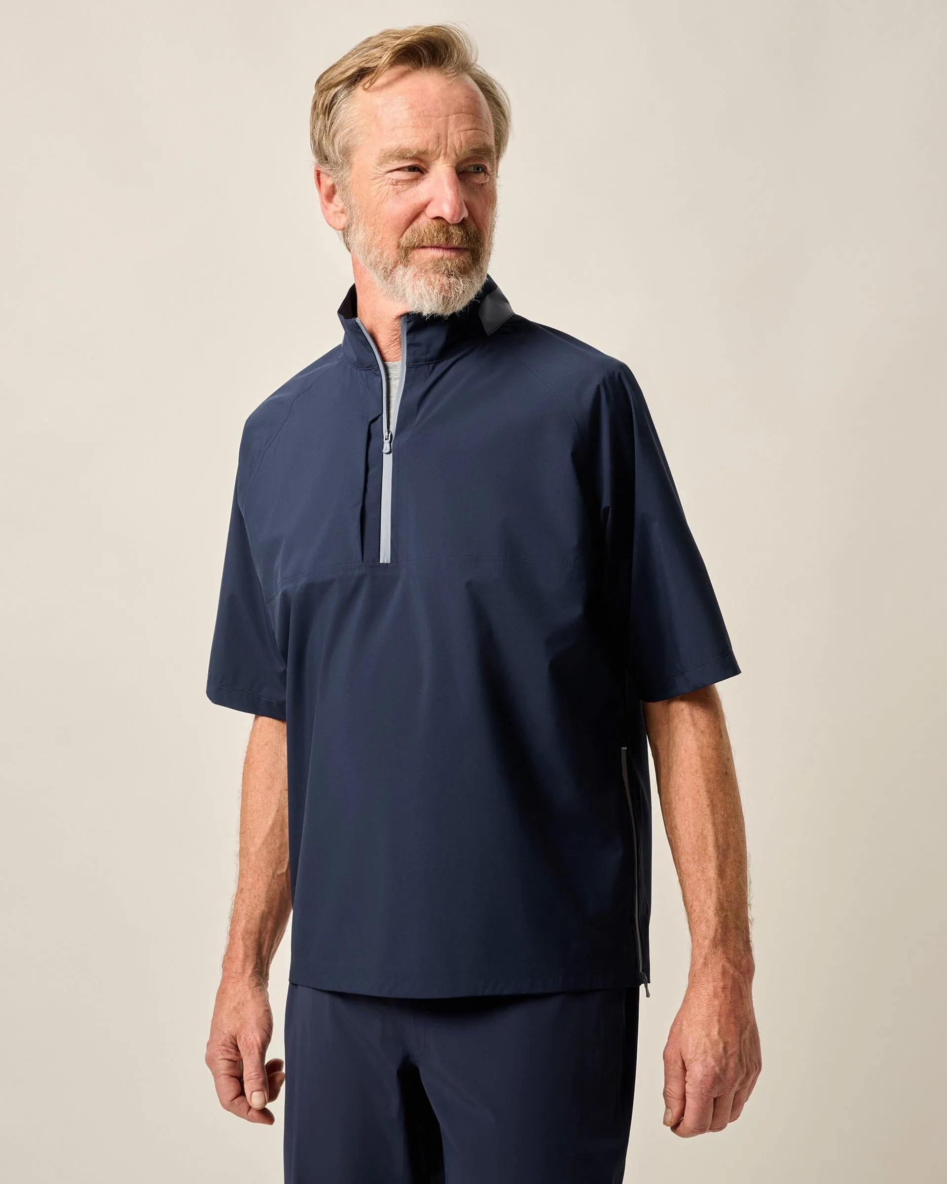 Stealth Stowable Short Sleeve Rain Jacket