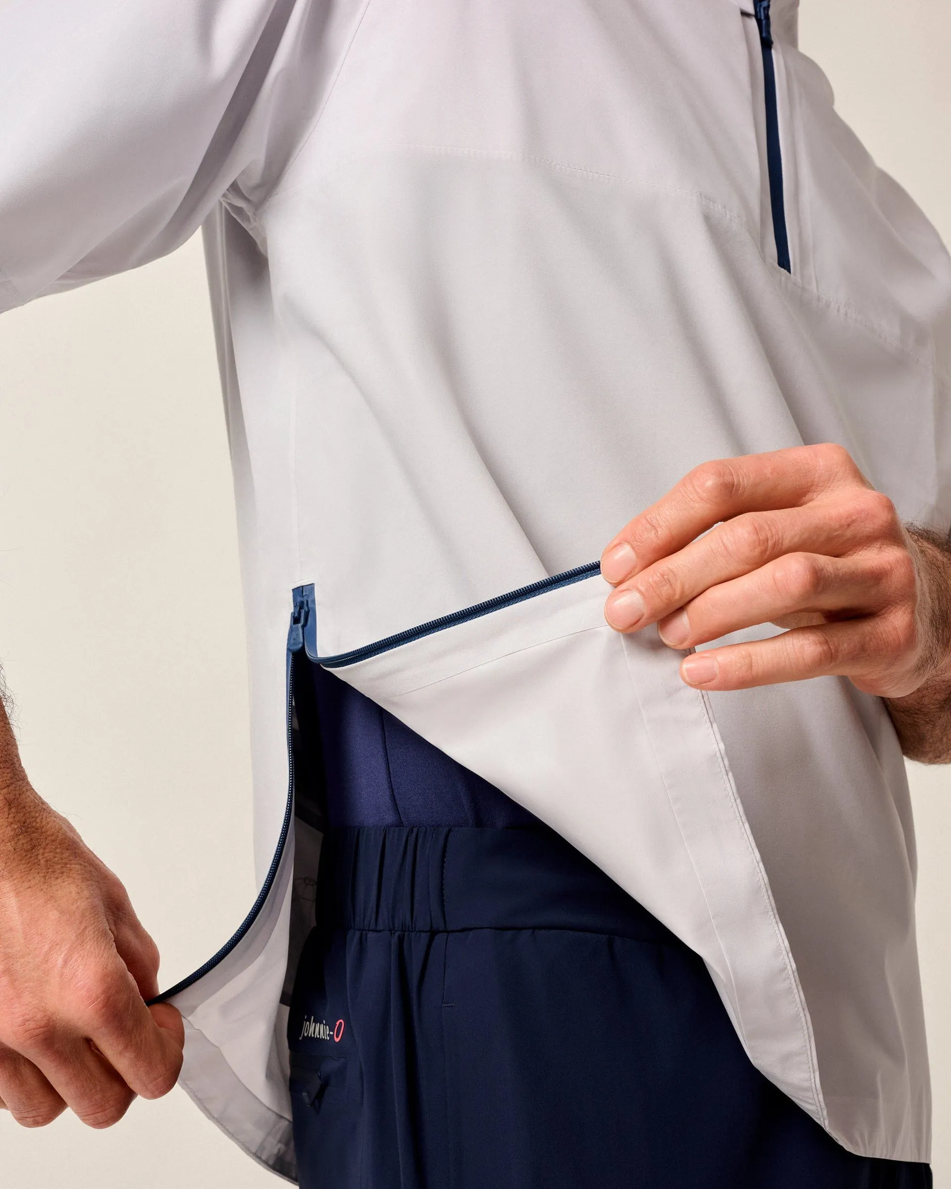 Stealth Stowable Short Sleeve Rain Jacket