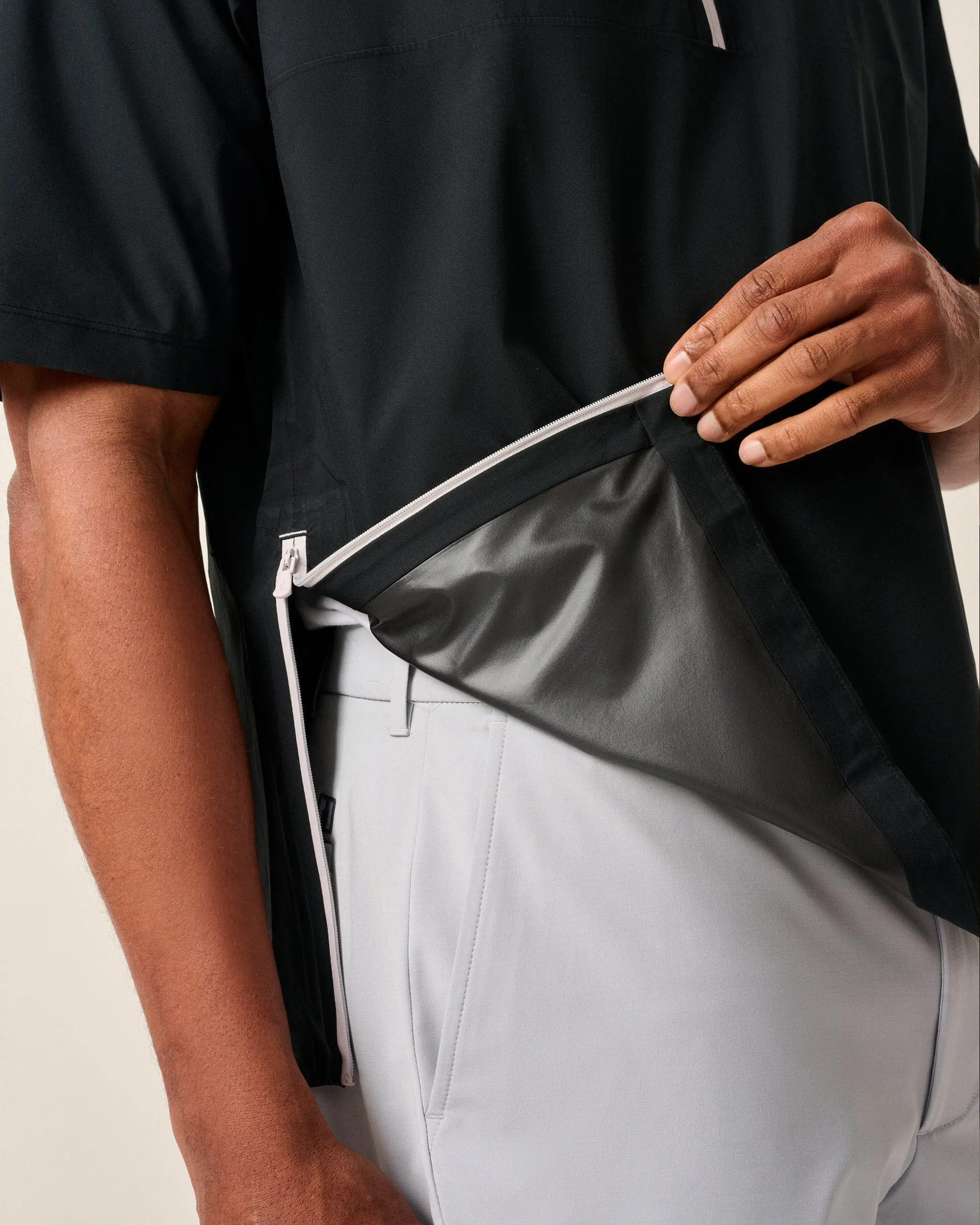 Stealth Stowable Short Sleeve Rain Jacket