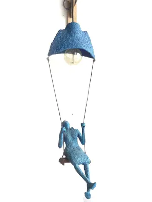 Swinging Lady Vintage Lamp