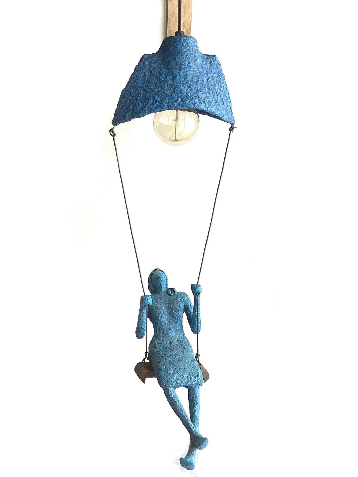 Swinging Lady Vintage Lamp