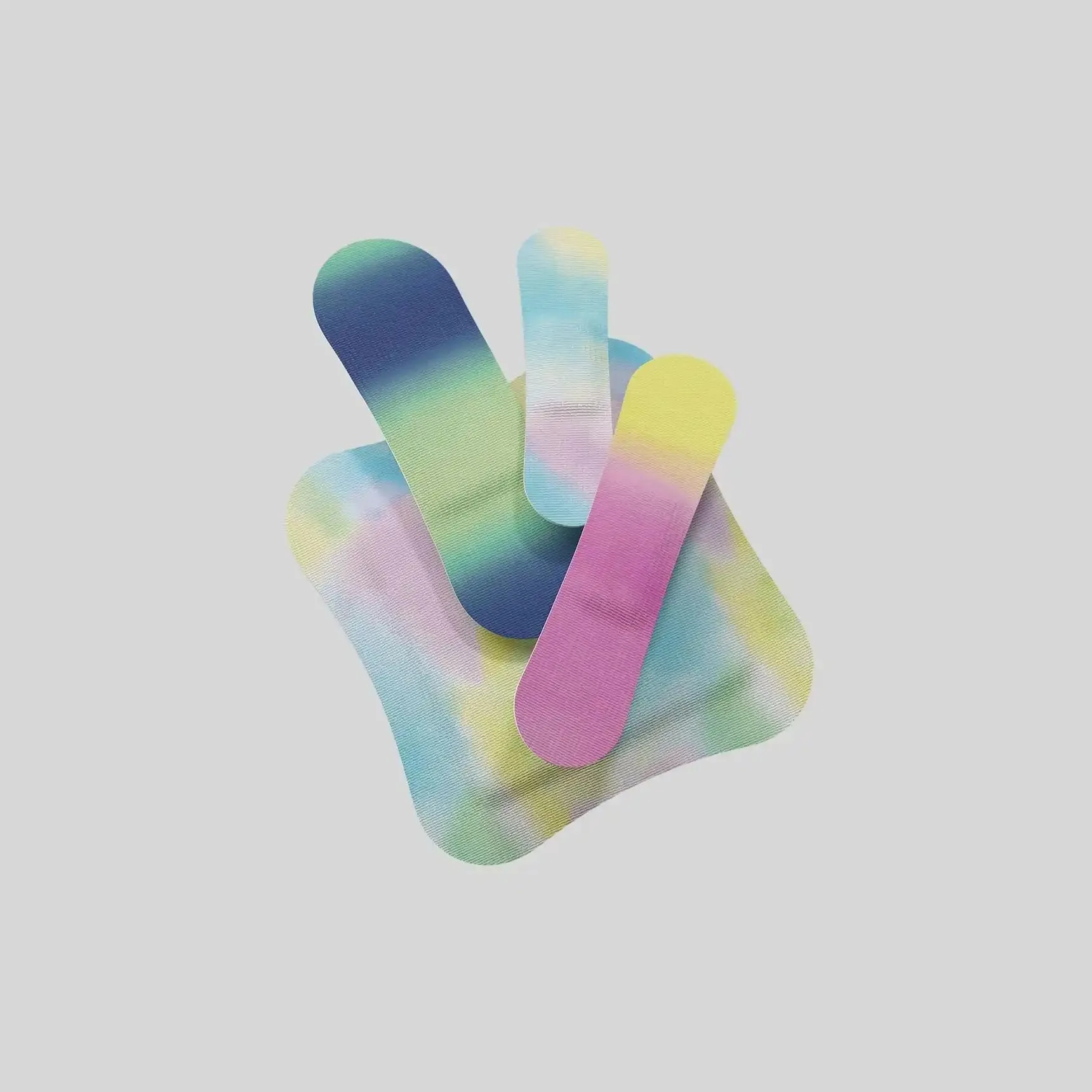 Welly Bravery Badges Colorwash Assorted Flex Fabric Bandages - 48 Count
